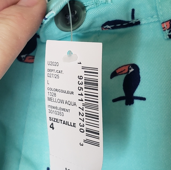 NWT Children's place size 4 shorts - Picture 3 of 4